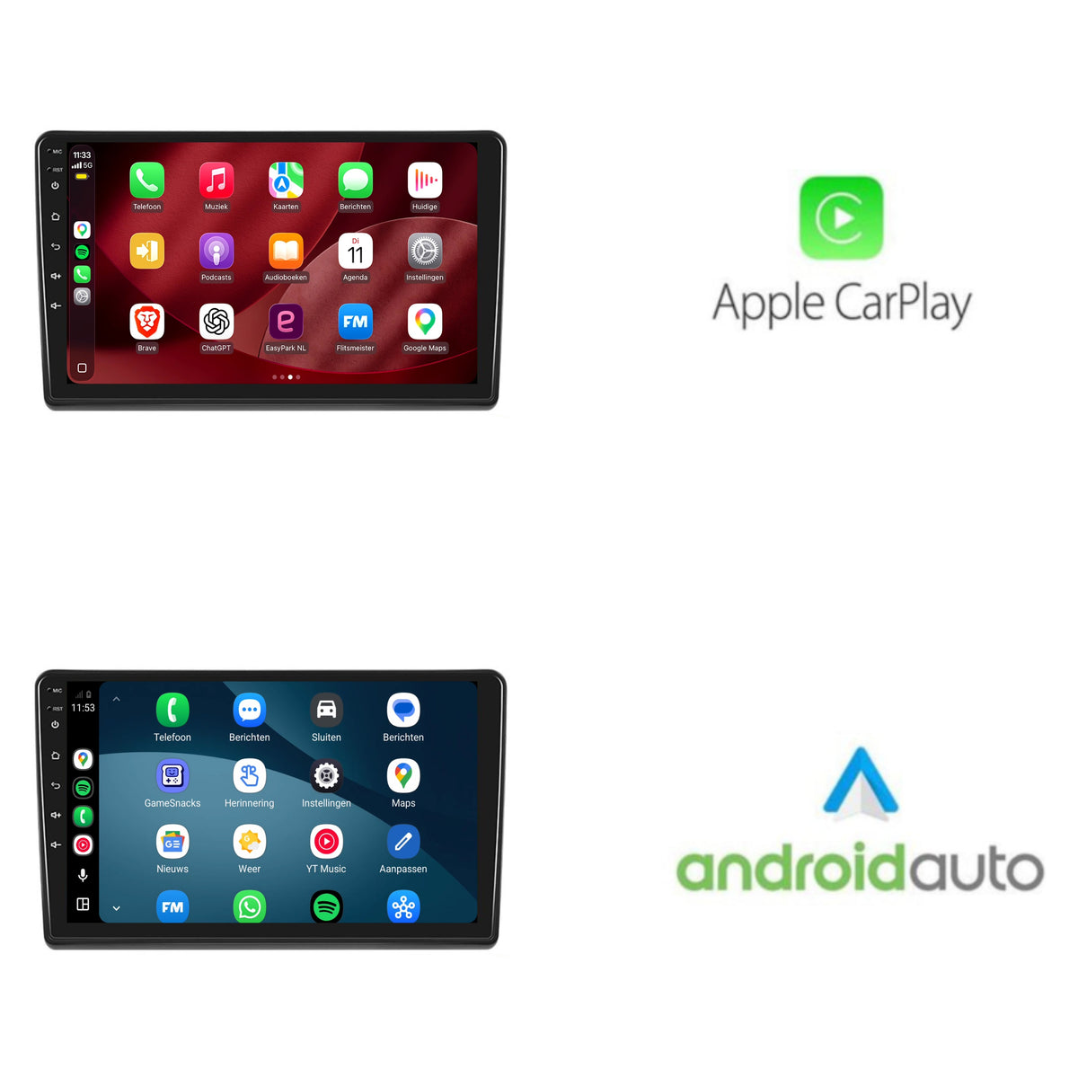 Citroën Jumper CarPlay & Android Auto Radio | 2011 bis 2020 | 9 Zoll | Android 15 | CTX-7150