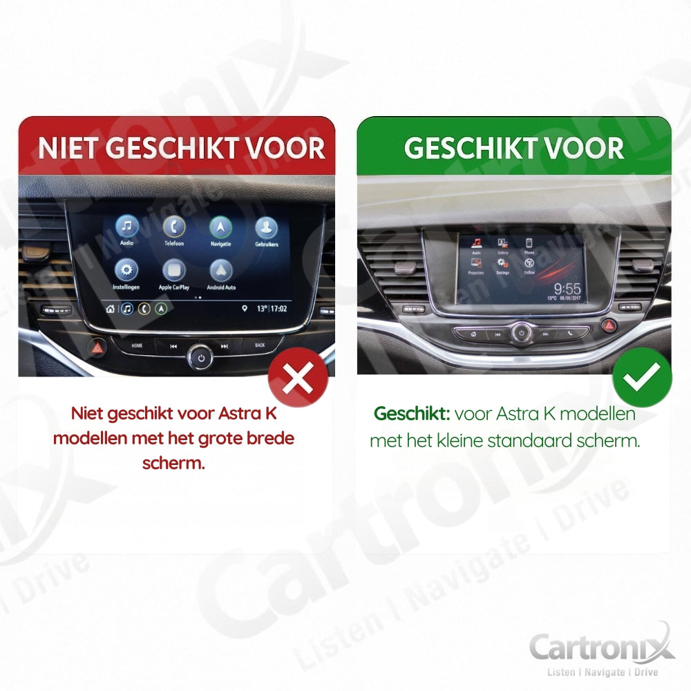 Opel Astra K CarPlay Car Radio | Android 13 | 2GB + 32GB | 2015 to 2021 | Android Auto & Apple CarPlay