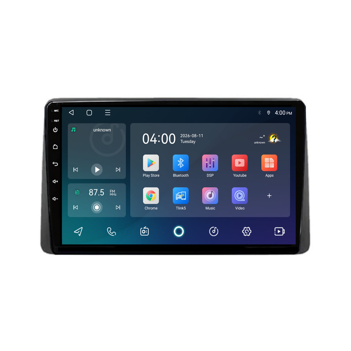 Radio con CarPlay y Android Auto para Dacia Duster | 2021 a 2024 | 9 pulgadas | Android 15 | CTX-7093
