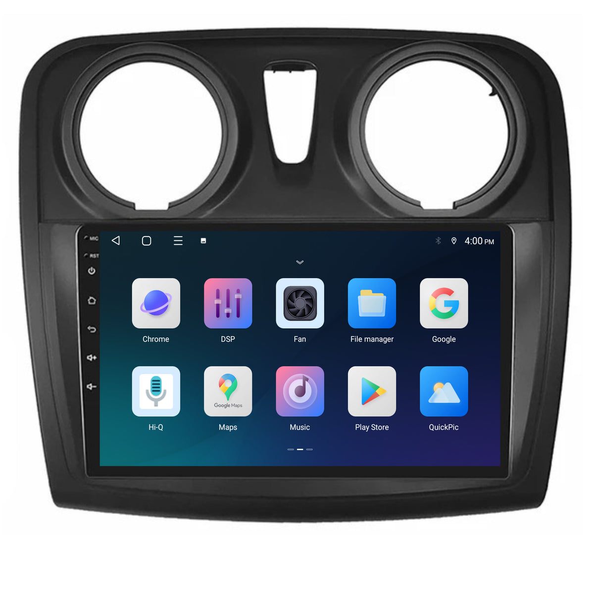 Dacia Sandero CarPlay & Android Auto radio | 2013 t/m 2020 | 9 inch | Android 15 | CTX-7153