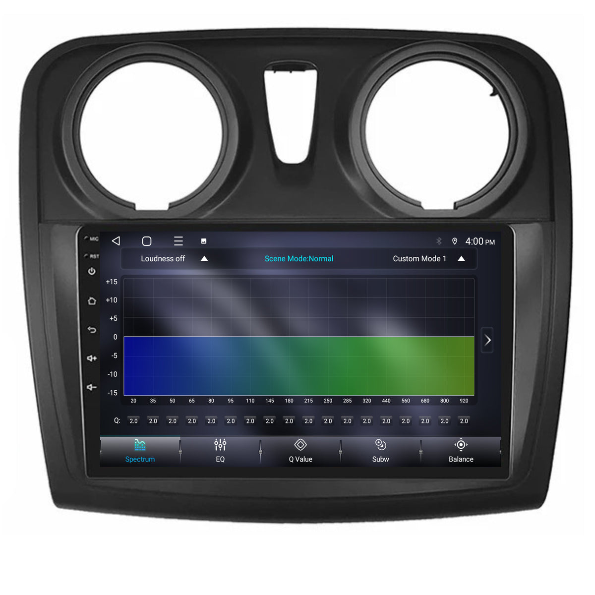 Dacia Sandero CarPlay & Android Auto radio | 2013 t/m 2020 | 9 inch | Android 15 | CTX-7153