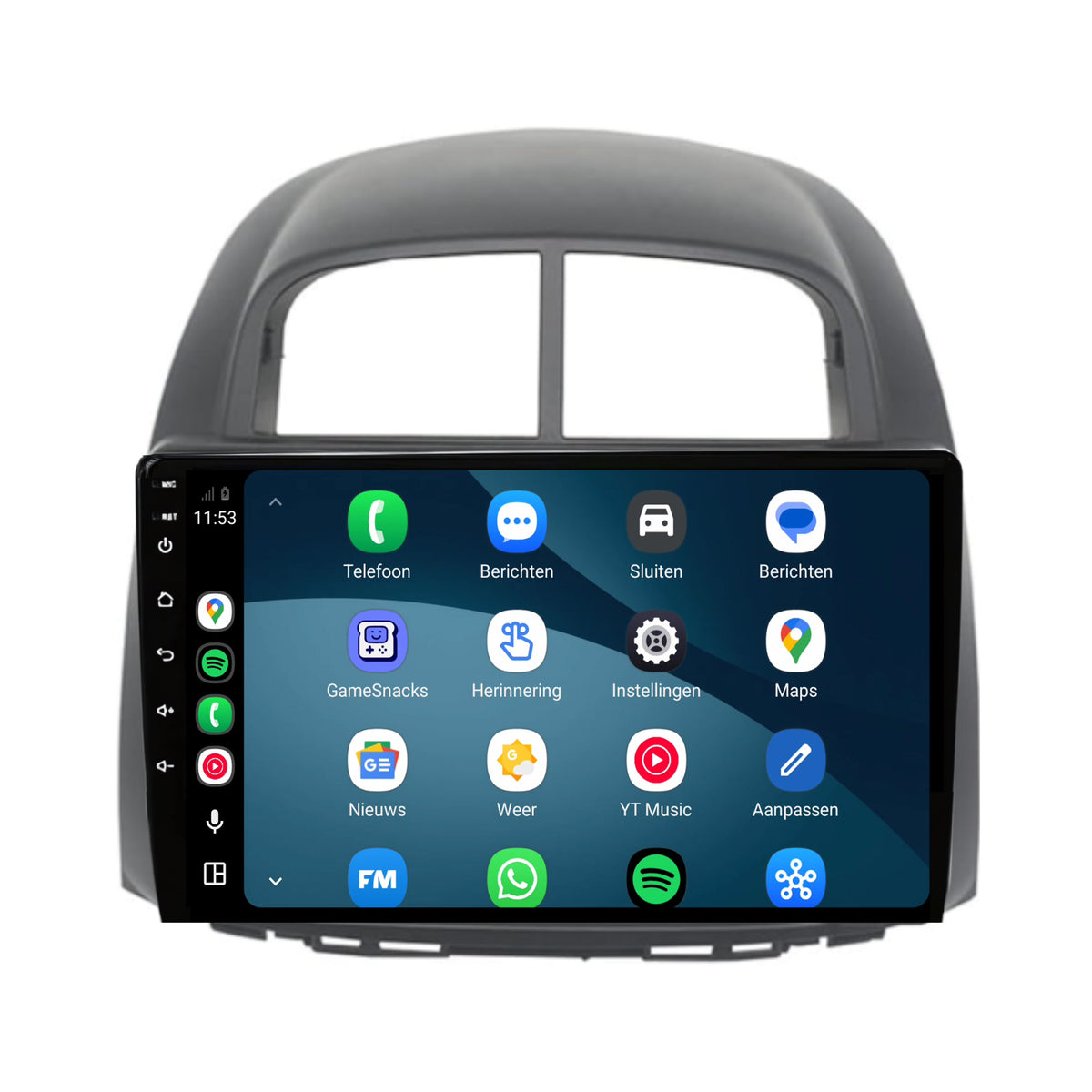 Radio con CarPlay y Android Auto para Daihatsu Sirion | 2013 a 2018 | 9 pulgadas | Android 15 | CTX-7146