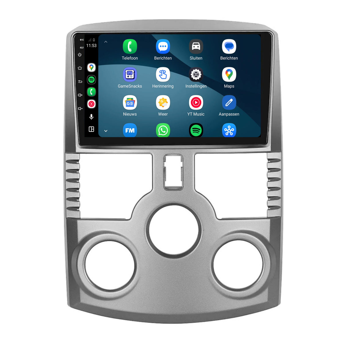 Daihatsu Terios CarPlay & Android Auto radio | 2006 t/m 2016 | 9 inch | Android 15 | CTX-7410