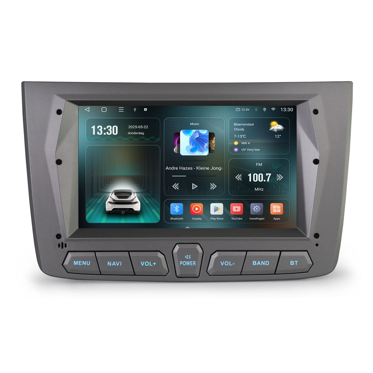 Radio nawigacyjne Alfa Romeo Mito | CarPlay i Android Auto | Android 16