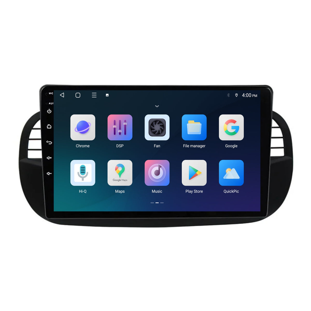 Autoradio CarPlay & Android Auto per Fiat 500 | 2007-2015 | 9 pollici | Android 15