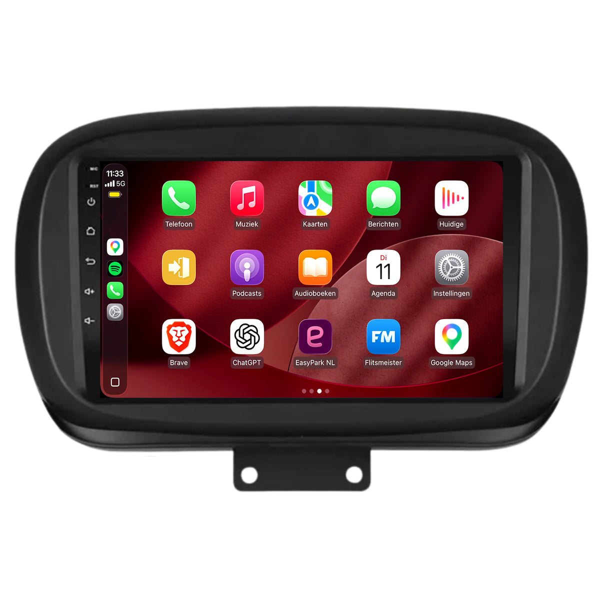 Autoradio CarPlay & Android Auto per Fiat 500X | dal 2014 al 2023 | 9 pollici | Android 15 | CTX-7147
