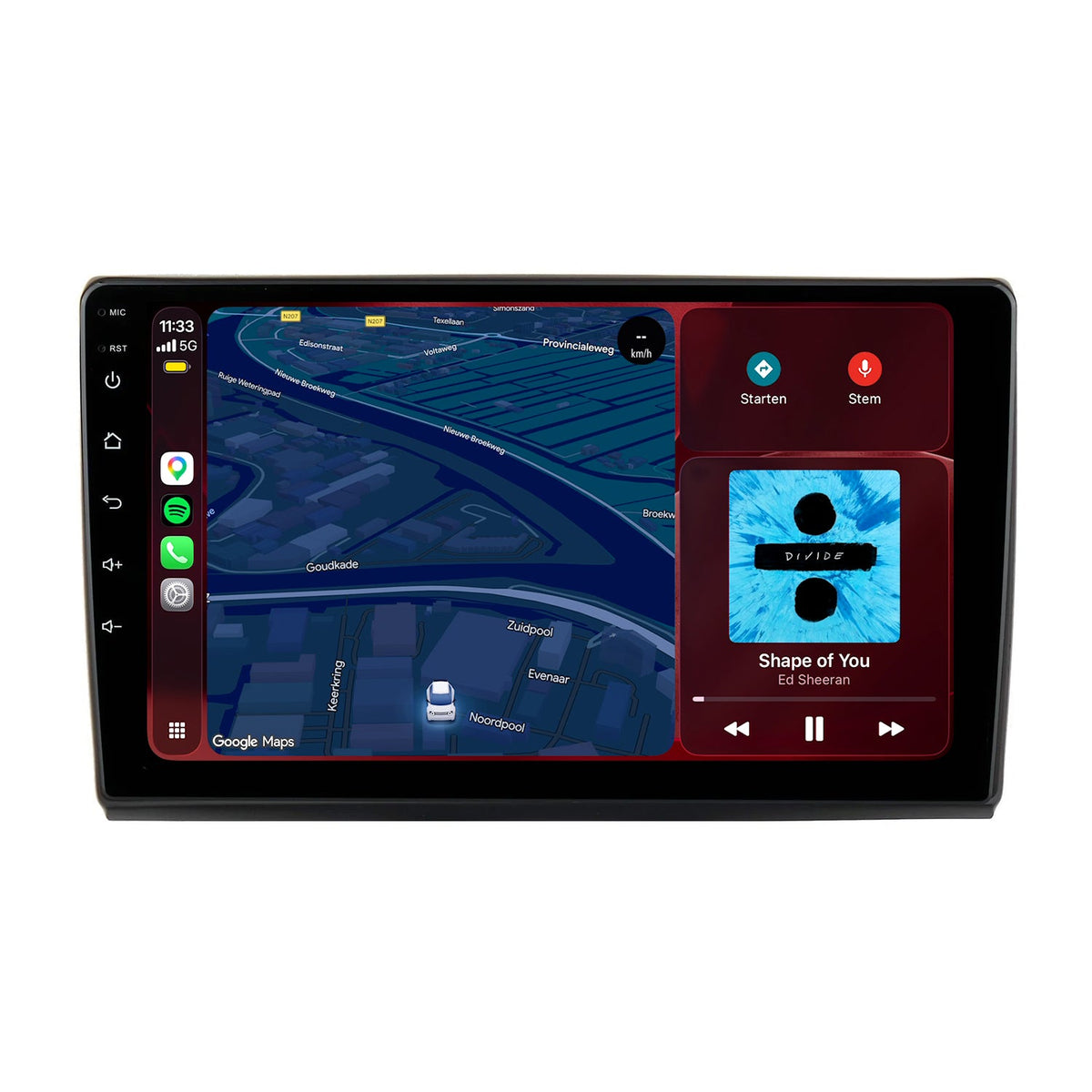 Radio z CarPlay i Android Auto do Fiata Bravo | 2006–2017 | 9 cali | Android 15 | CTX-7178