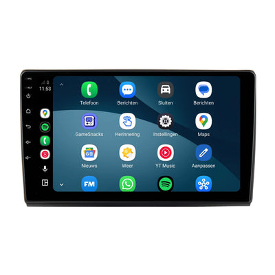 Fiat Bravo CarPlay & Android Auto radio | 2006 t/m 2017 | 9 inch | Android 15 | CTX-7178
