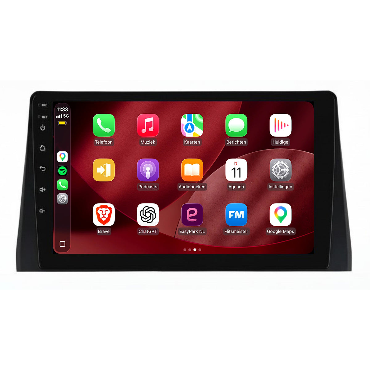 Fiat Doblo CarPlay & Android Auto Radio | 2021 bis 2024 | 9 Zoll | Android 15 | CTX-7423