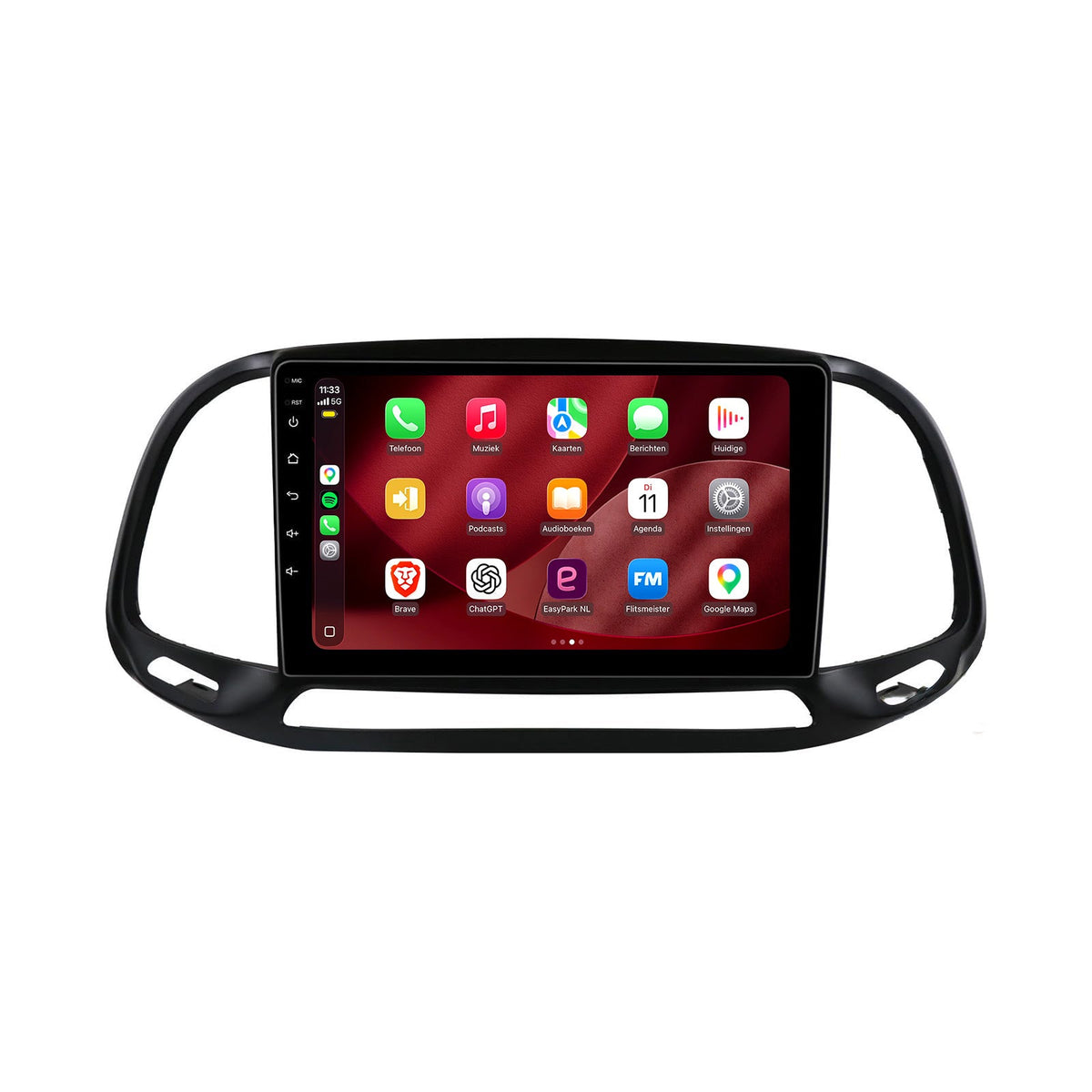 Fiat Doblo CarPlay & Android Auto Radio | 2015 bis 2021 | 9 Zoll | Android 15 | CTX-7327