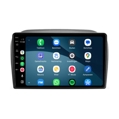 Fiat Doblo CarPlay & Android Auto radio | 2010 t/m 2014 | 9 inch | Android 15 | CTX-7095