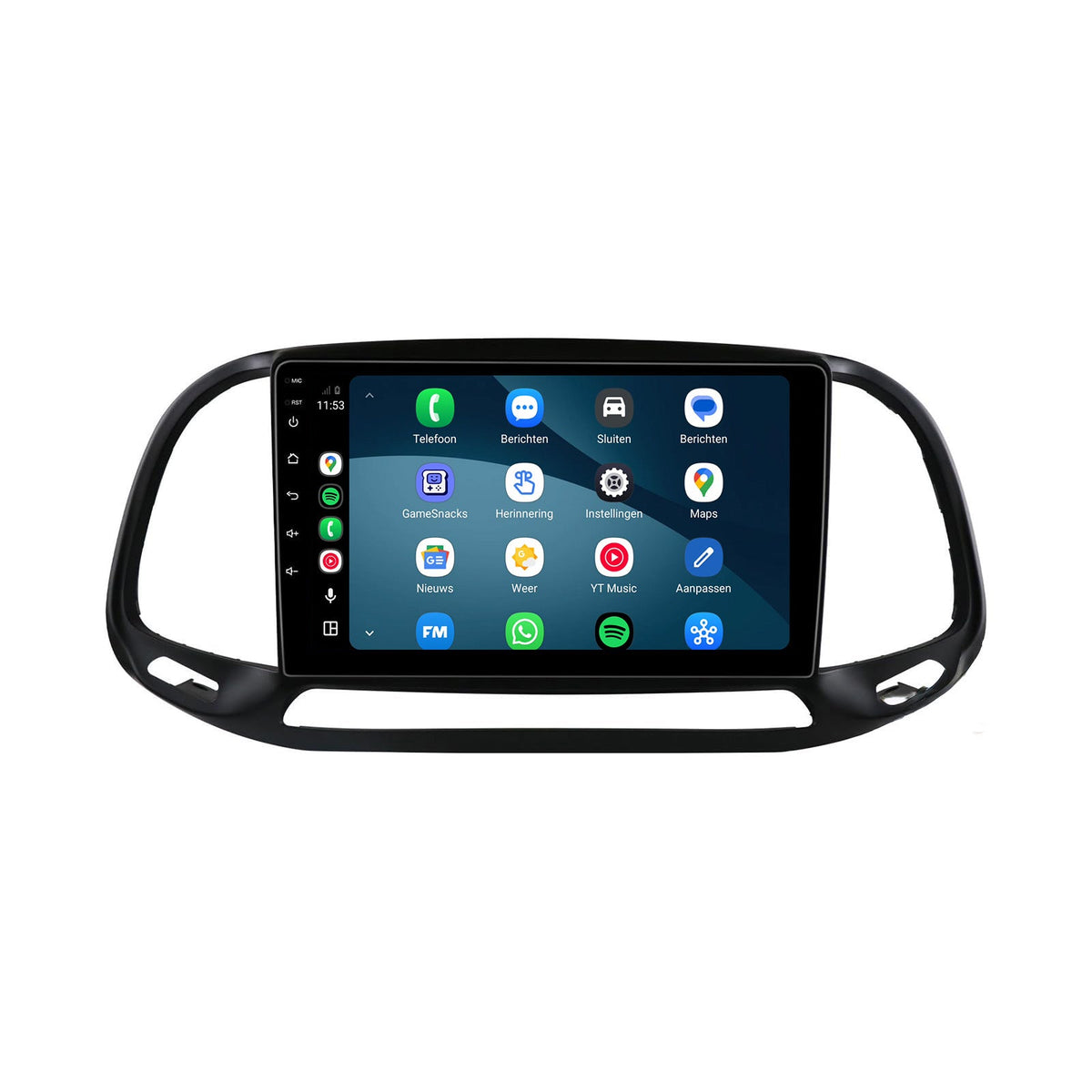 Fiat Doblo CarPlay & Android Auto Radio | 2015 bis 2021 | 9 Zoll | Android 15 | CTX-7327