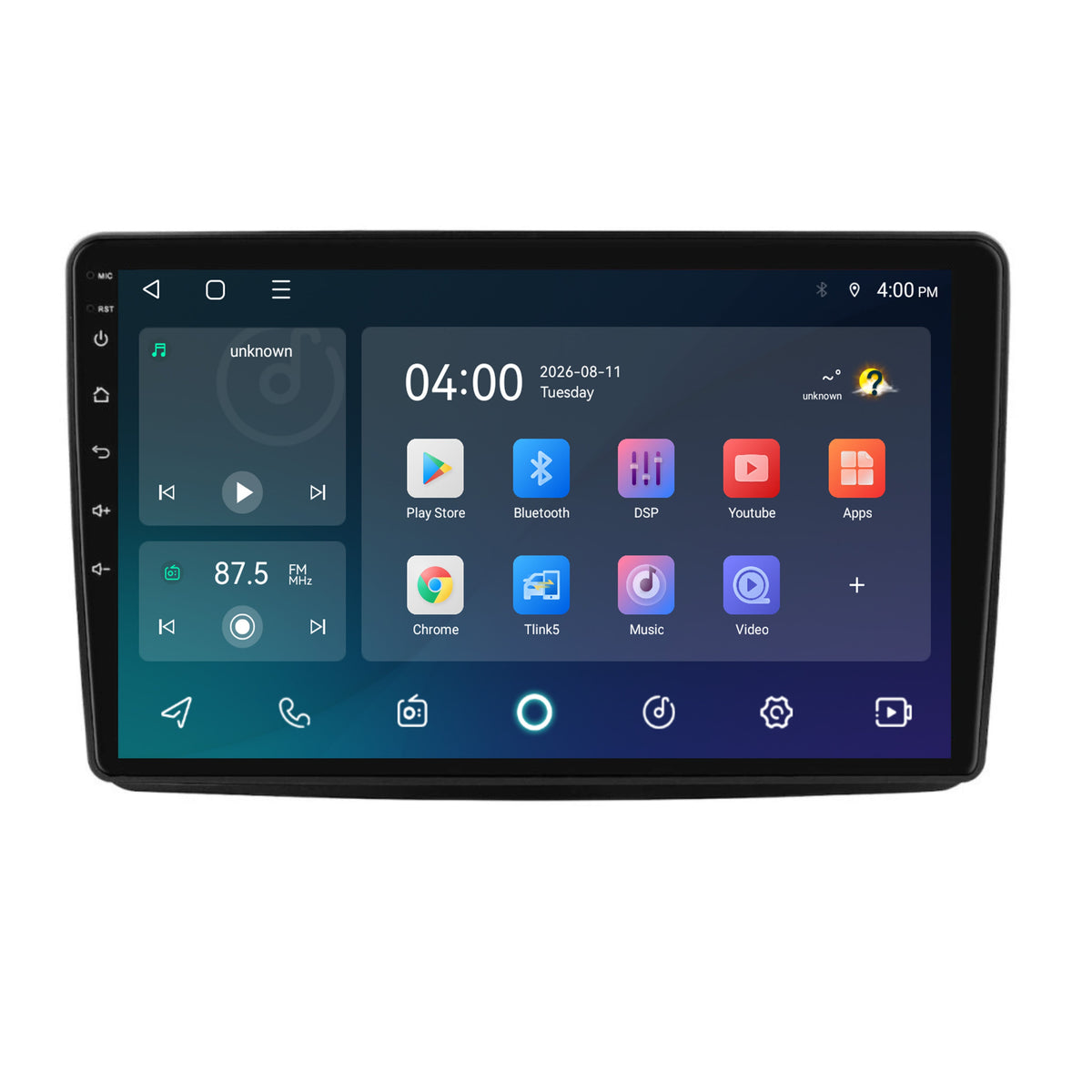 Fiat Panda CarPlay & Android Auto radio | 2003 t/m 2012 | 9 inch | Android 15 – afbeelding 6