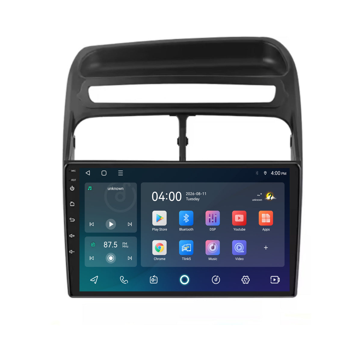Fiat Punto & Linea CarPlay & Android Auto Radio | 2007 bis 2012 | 9 Zoll | Android 15 | CTX-7294