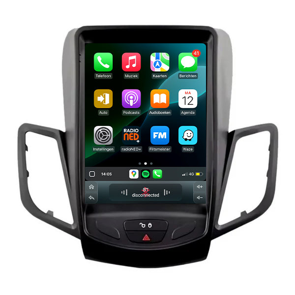 Cartronix Ford Fiesta | 2009 à 2017 | Autoradio Navigation | Apple CarPlay & Android Auto | Android 13 | Grand écran HD