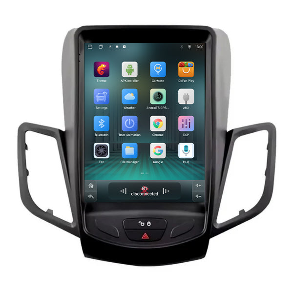 Cartronix Ford Fiesta | 2009 à 2017 | Autoradio Navigation | Apple CarPlay & Android Auto | Android 13 | Grand écran HD