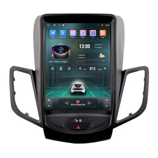 Cartronix Ford Fiesta | 2009 à 2017 | Autoradio Navigation | Apple CarPlay & Android Auto | Android 13 | Grand écran HD