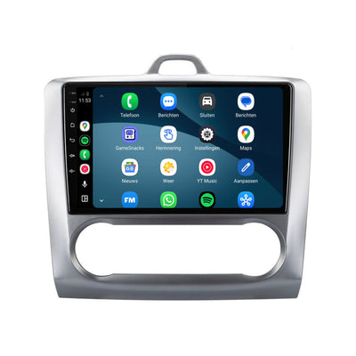 Ford Focus CarPlay & Android Auto radio | 2005 t/m 2010 | 9 inch | Android 15 | CTX-7022