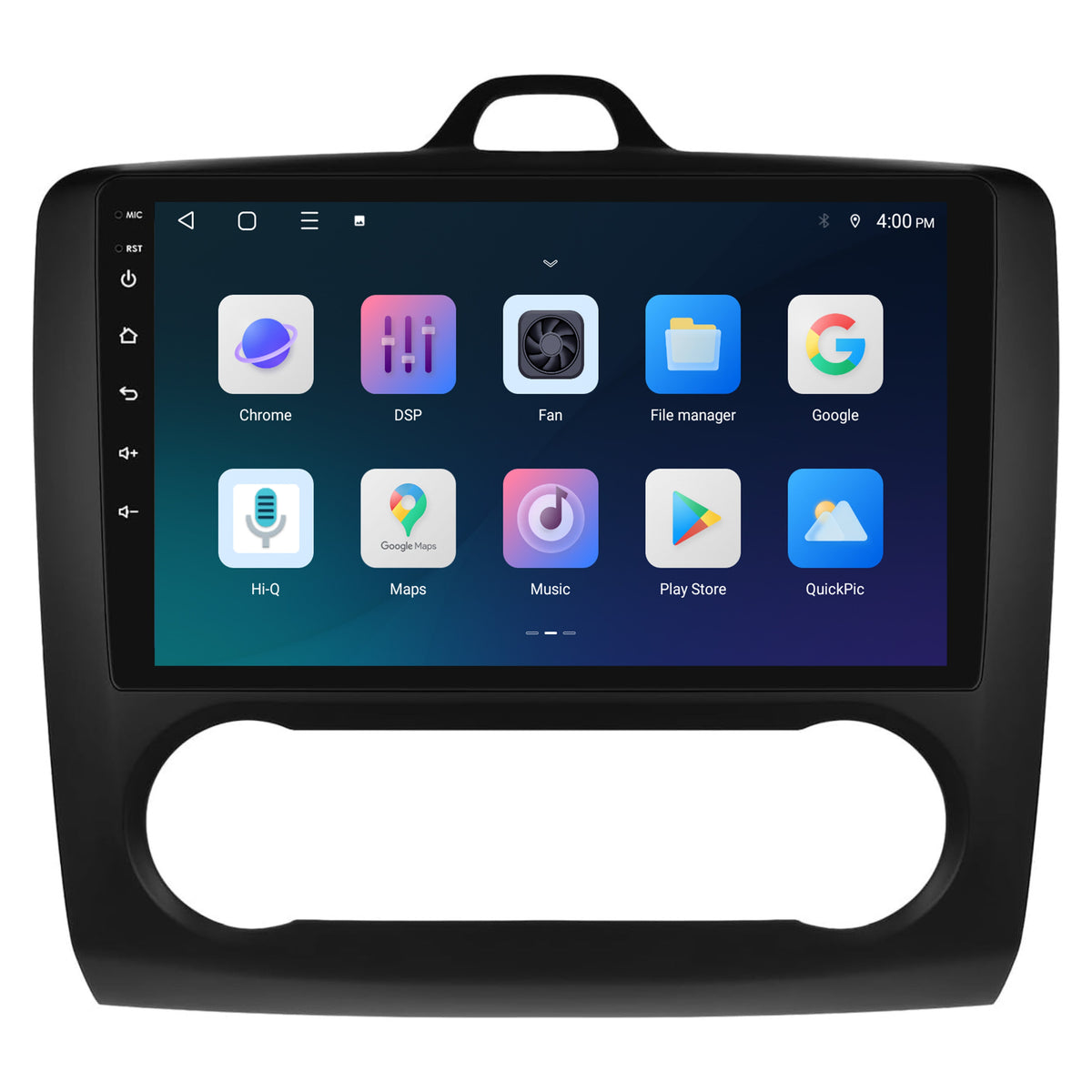 Ford Focus CarPlay & Android Auto Radio | 2004 bis 2011 | 9 Zoll | Android 15 | CTX-7283