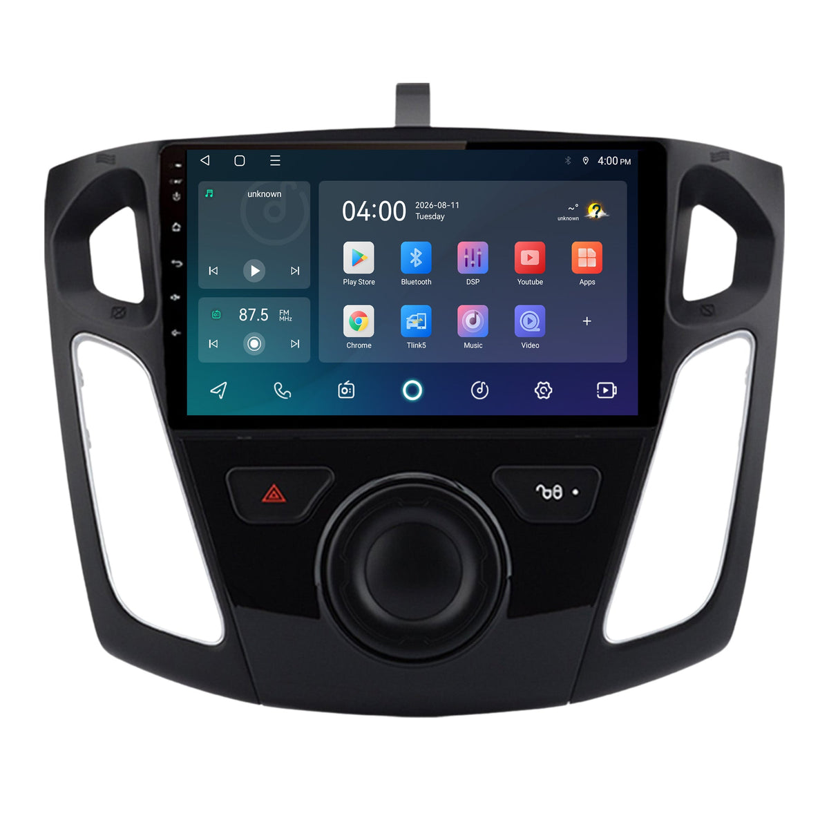 Ford Focus CarPlay & Android Auto radio | 2011 t/m 2017 | 9 inch | Android 15