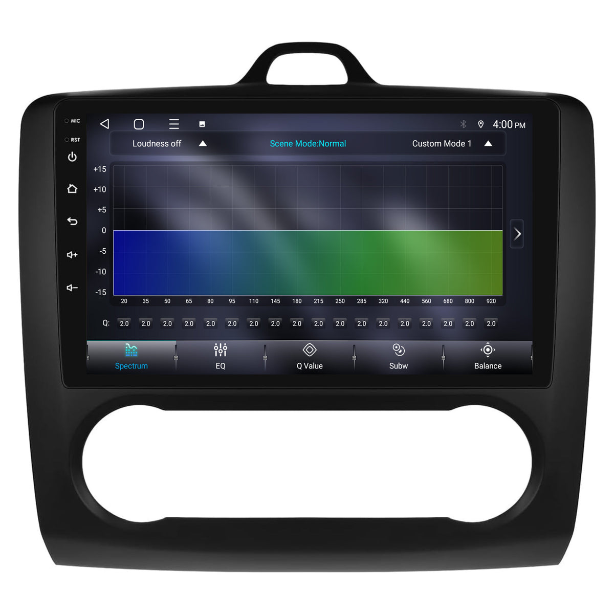 Ford Focus CarPlay & Android Auto Radio | 2004 bis 2011 | 9 Zoll | Android 15 | CTX-7283