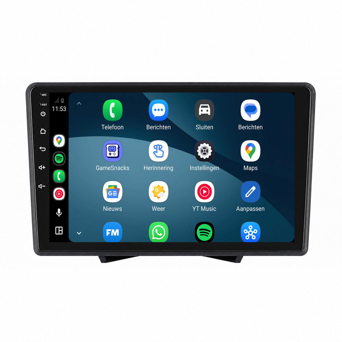 Radio z CarPlay i Android Auto do Ford Ka | 2007–2016 | 9 cali | Android 15 | CTX-7441