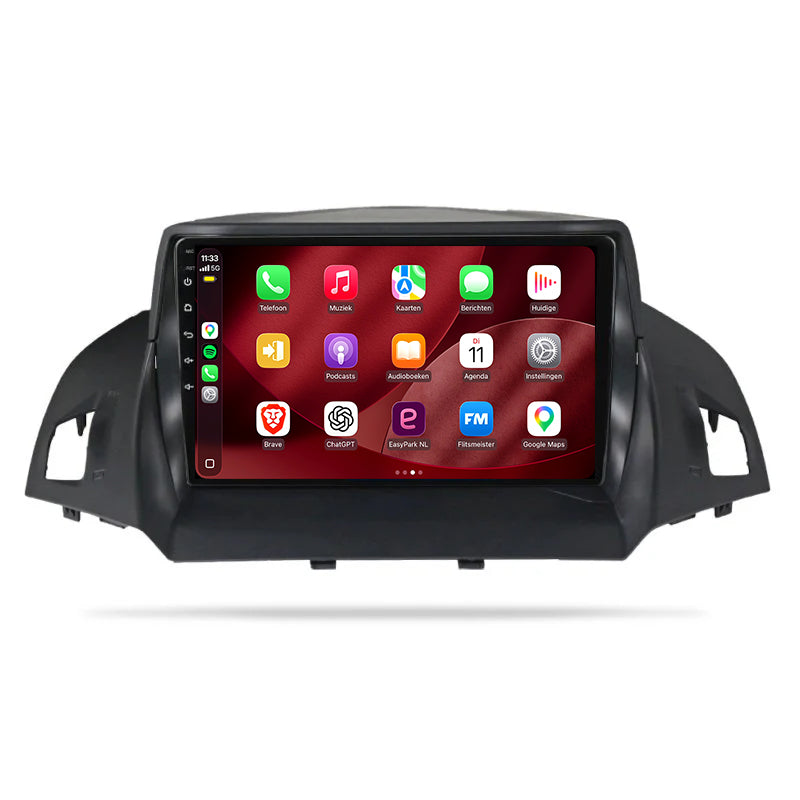 Radio z CarPlay i Android Auto do Forda Kuga | 2013–2017 | 9 cali | Android 15 | CTX-7087