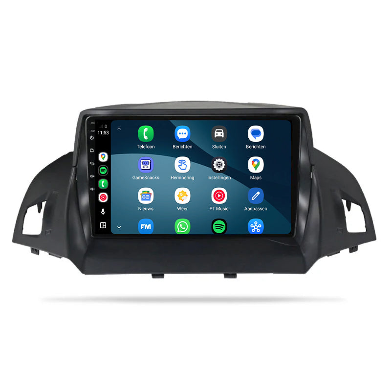 Radio z CarPlay i Android Auto do Forda Kuga | 2013–2017 | 9 cali | Android 15 | CTX-7087