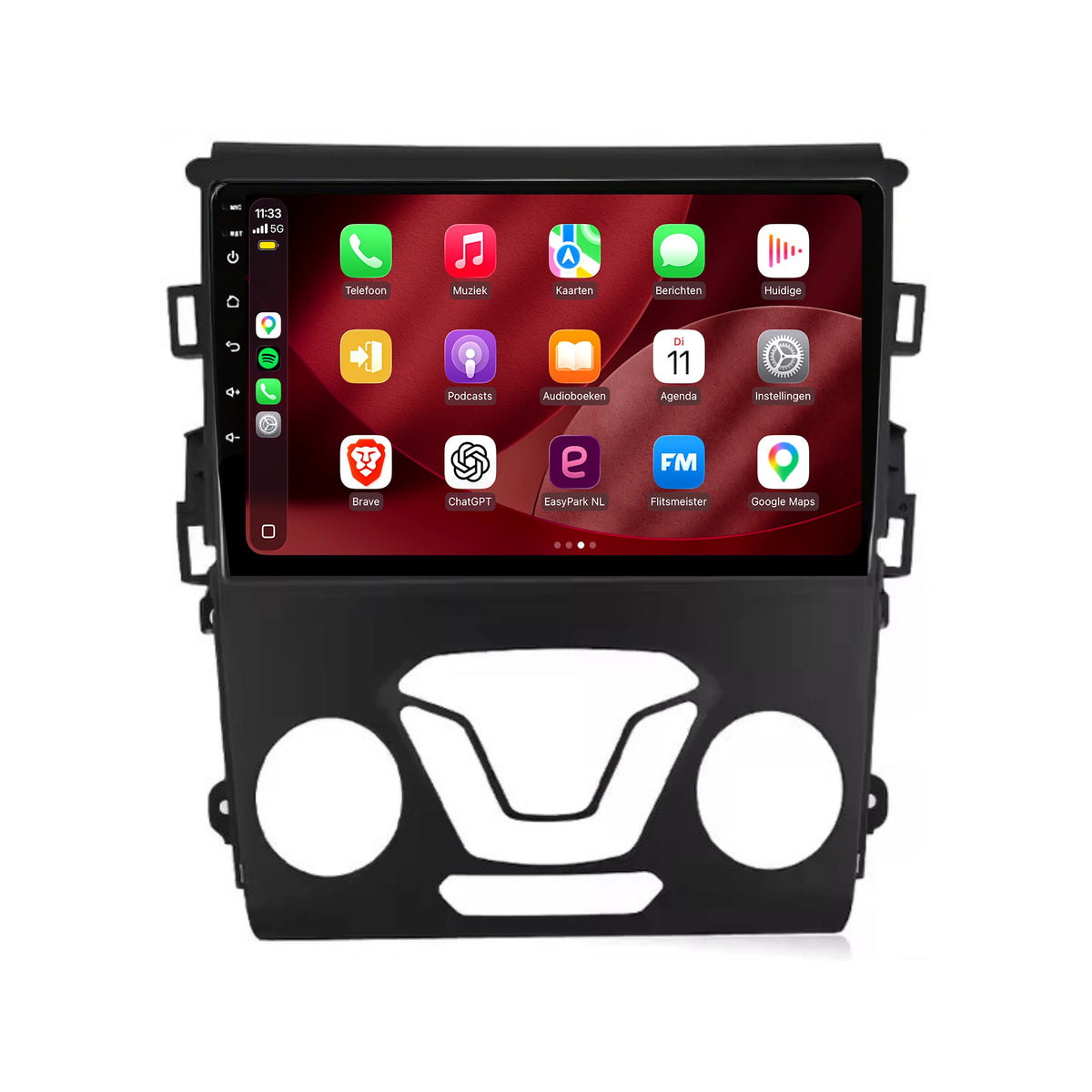Radio samochodowe z CarPlay i Android Auto do Ford Mondeo | 2013-2018 | 9 cali | Android 15 | CTX-7085