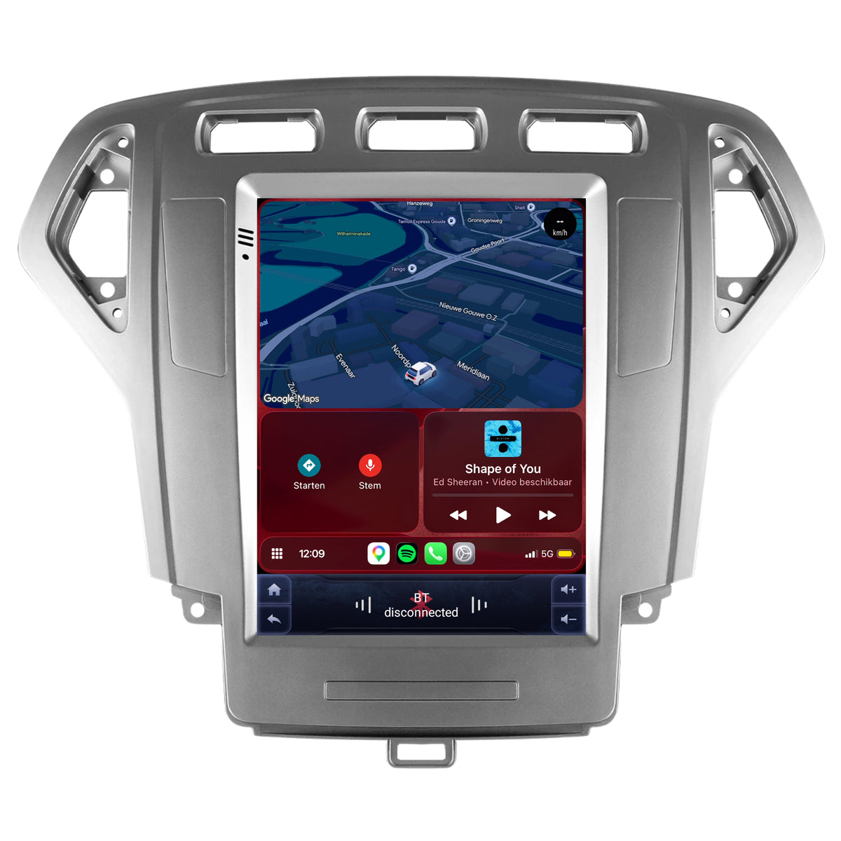Ford Mondeo CarPlay & Android Auto radio | 2007 t/m 2014 | 9.7 inch | Android 15 | CTX-7478