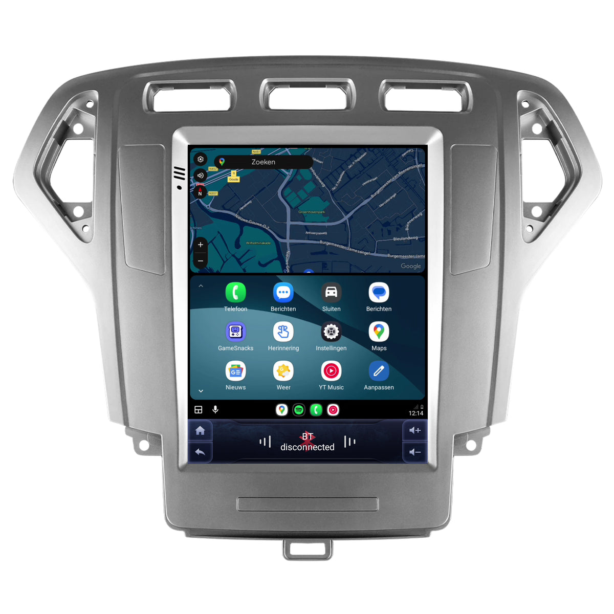Ford Mondeo CarPlay & Android Auto radio | 2007 t/m 2014 | 9.7 inch | Android 15 | CTX-7478