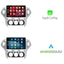 Radio samochodowe z CarPlay i Android Auto do Forda Mondeo | 2007–2014 | 9 cali | Android 15 | Srebrne | CTX-7096