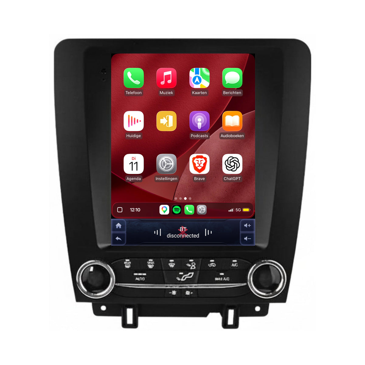 Ford Mustang CarPlay & Android Auto radio | 2010 to 2013 | 9.7 inch | Android 15 | CTX-7437