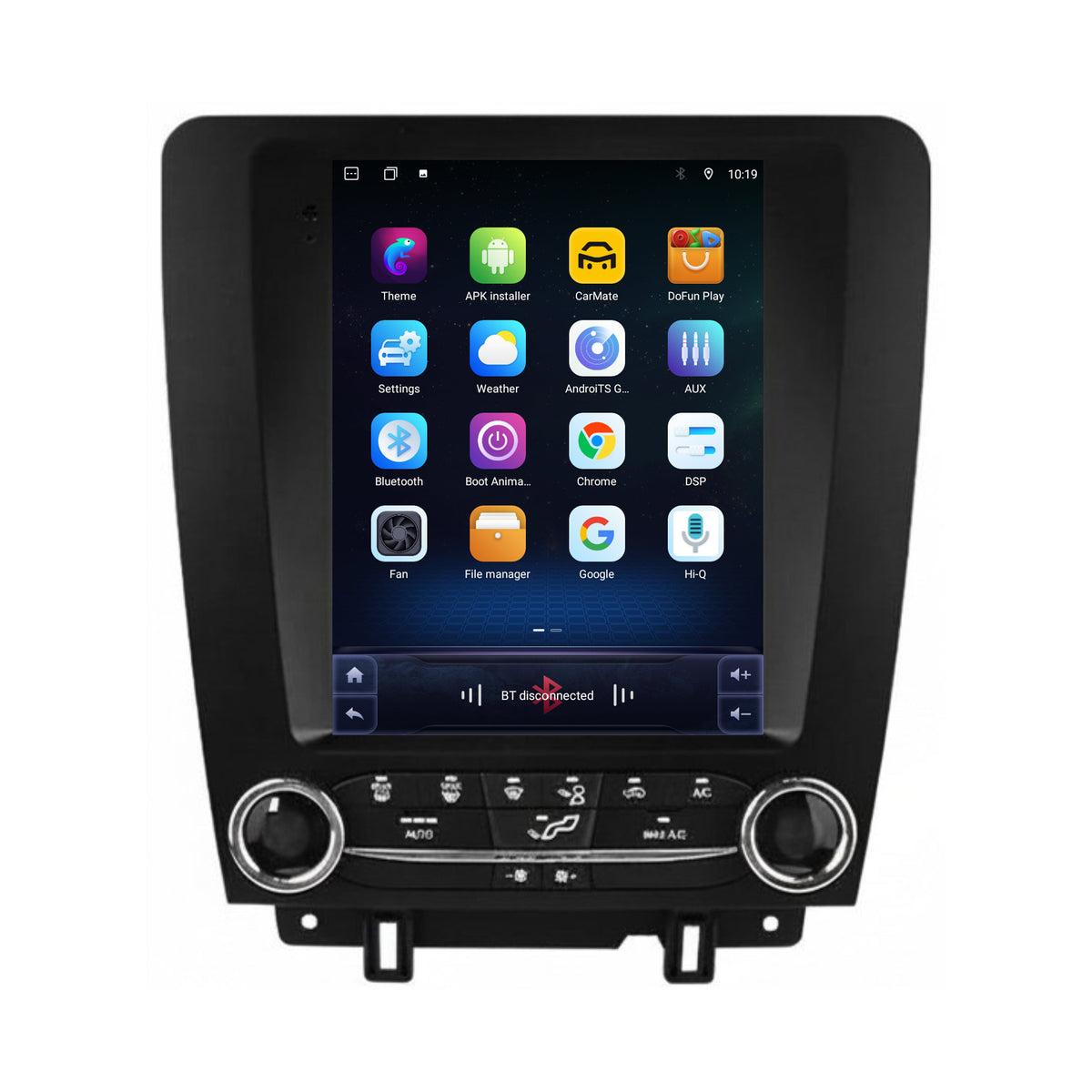 Ford Mustang CarPlay & Android Auto radio | 2010 to 2013 | 9.7 inch | Android 15 | CTX-7437