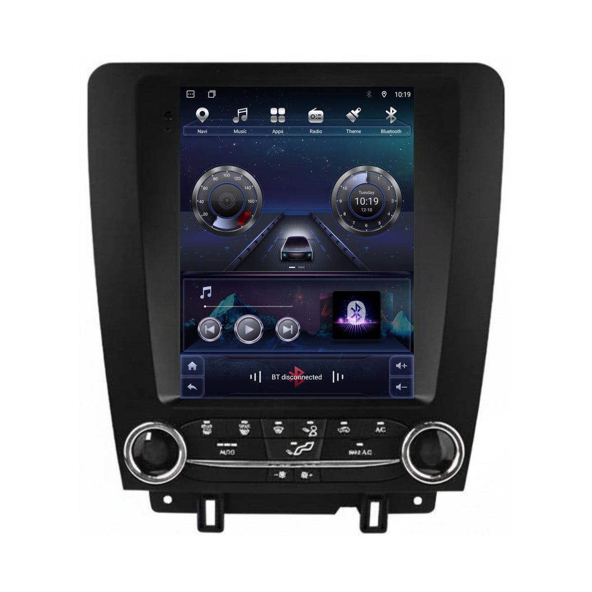 Ford Mustang CarPlay & Android Auto radio | 2010 to 2013 | 9.7 inch | Android 15 | CTX-7437