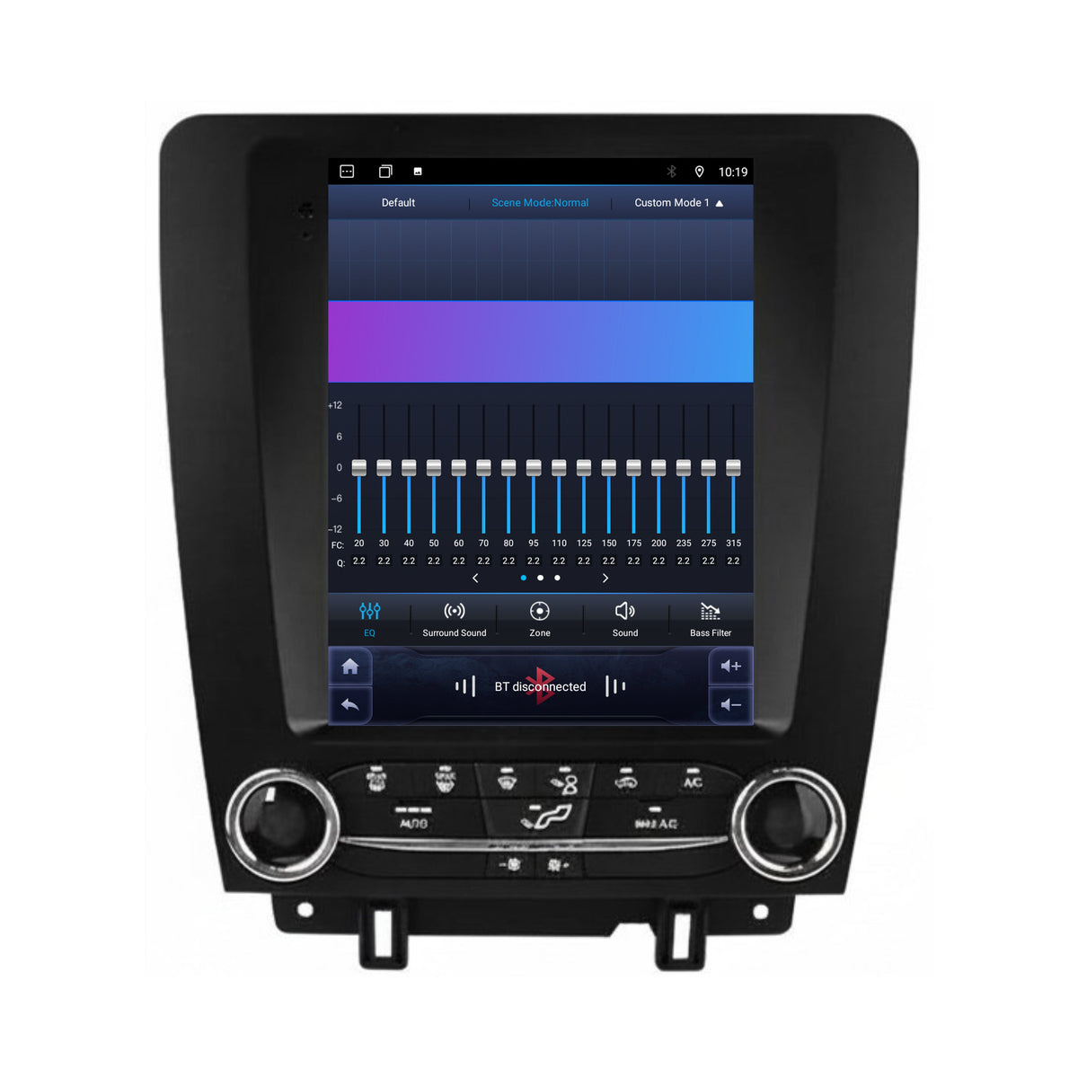 Ford Mustang CarPlay & Android Auto radio | 2010 to 2013 | 9.7 inch | Android 15 | CTX-7437