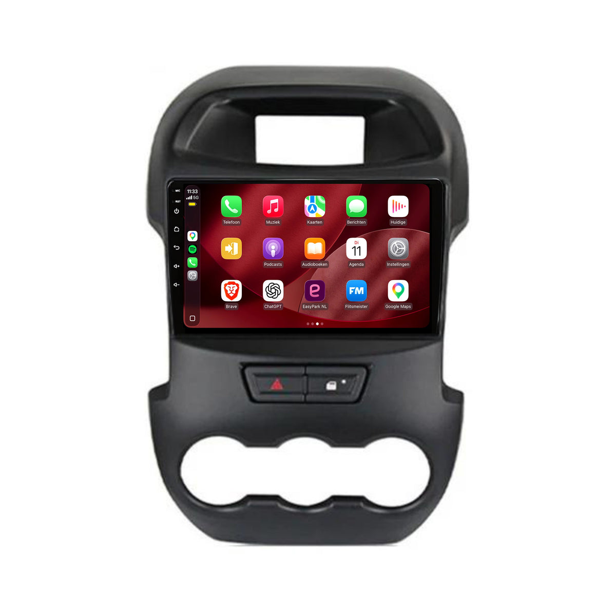 Autoradio CarPlay & Android Auto per Ford Ranger | 2012-2015 | 9 pollici | Android 15 | CTX-7155