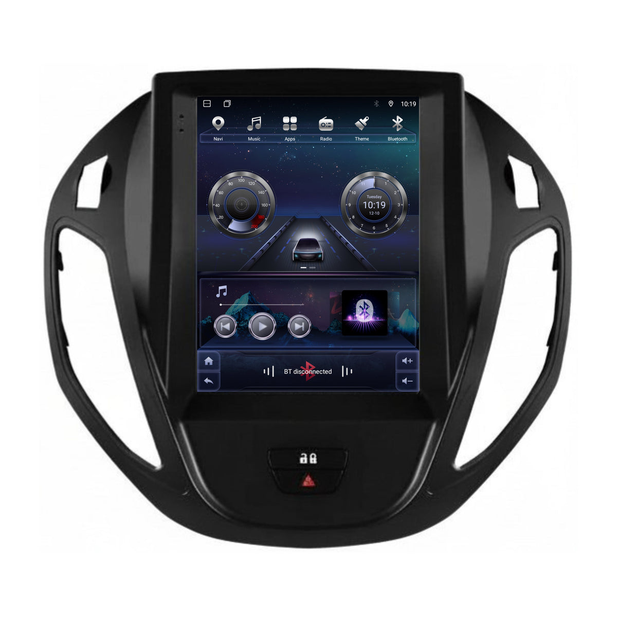 Ford Tourneo Courier CarPlay & Android Auto Radio | 2012 bis 2023 | 9,7 Zoll | Android 15 | CTX-7438