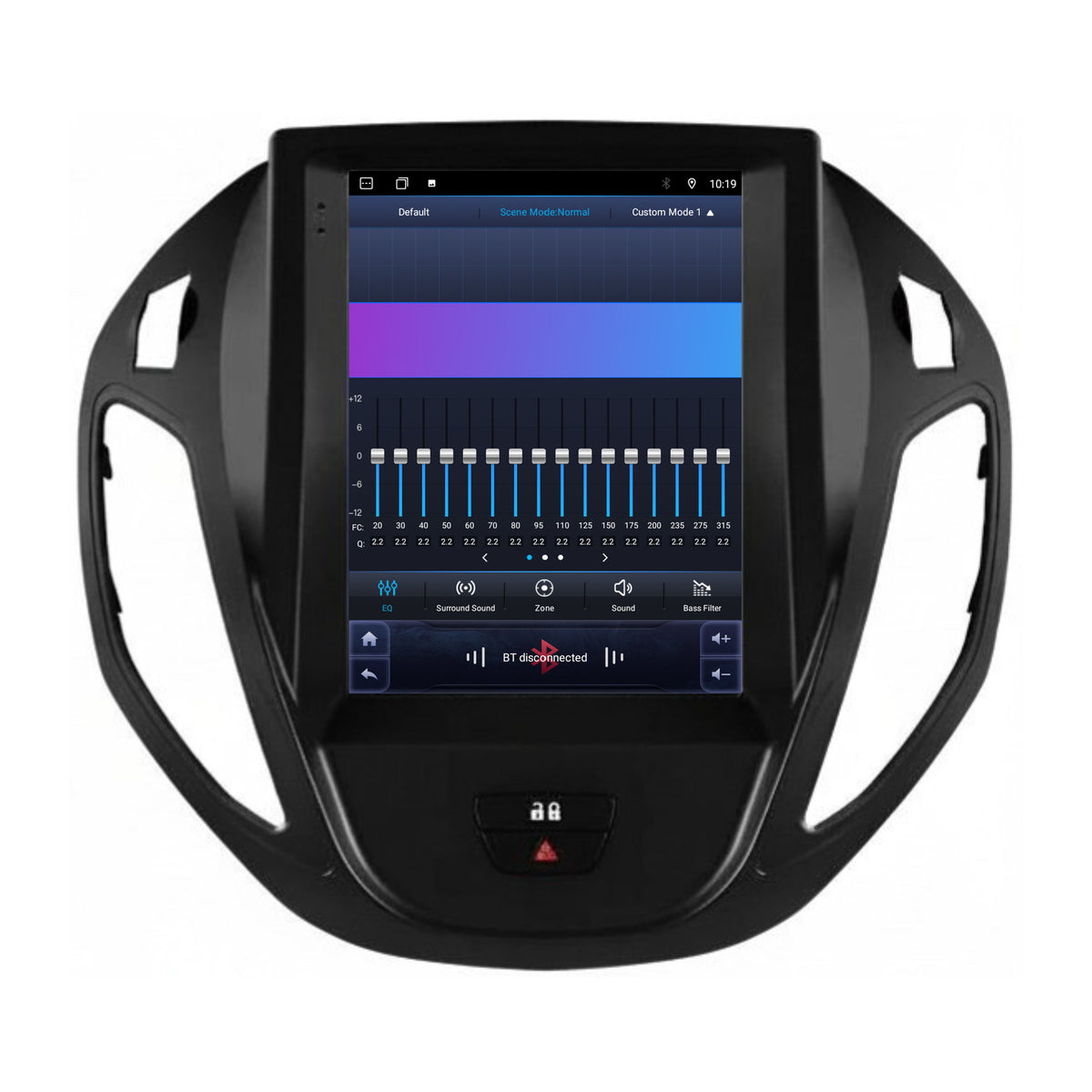 Ford Tourneo Courier CarPlay & Android Auto Radio | 2012 bis 2023 | 9,7 Zoll | Android 15 | CTX-7438
