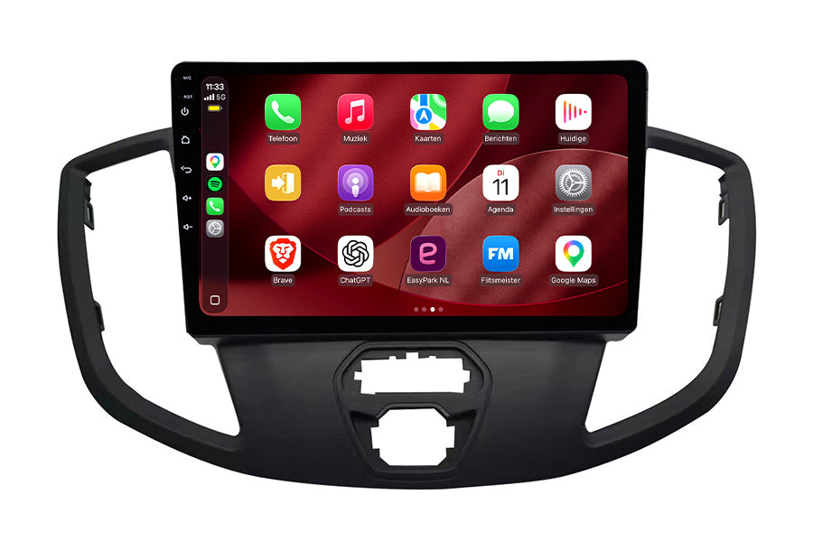 Radio con CarPlay y Android Auto para Ford Transit | 2014 a 2021 | 9 pulgadas | Android 15 | CTX-7062