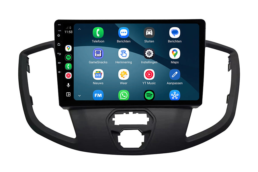 Radio con CarPlay y Android Auto para Ford Transit | 2014 a 2021 | 9 pulgadas | Android 15 | CTX-7062