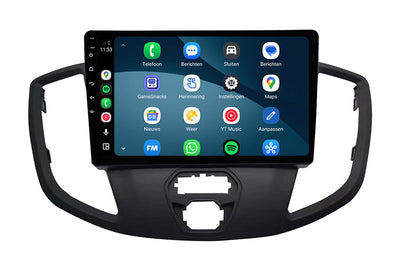 Ford Transit CarPlay & Android Auto radio | 2014 t/m 2021 | 9 inch | Android 15 | CTX-7062