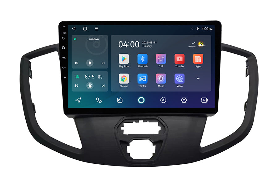 Radio con CarPlay y Android Auto para Ford Transit | 2014 a 2021 | 9 pulgadas | Android 15 | CTX-7062