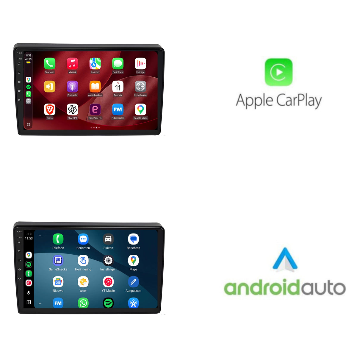 Autoradio CarPlay & Android Auto pour Ford Transit | 2006 à 2014 | 9 pouces | Android 15 | CTX-7328