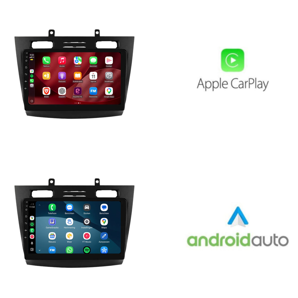 Radio z CarPlay i Android Auto do Ford Transit | 2006–2014 | 10 cali | Android 15 | CTX-7483