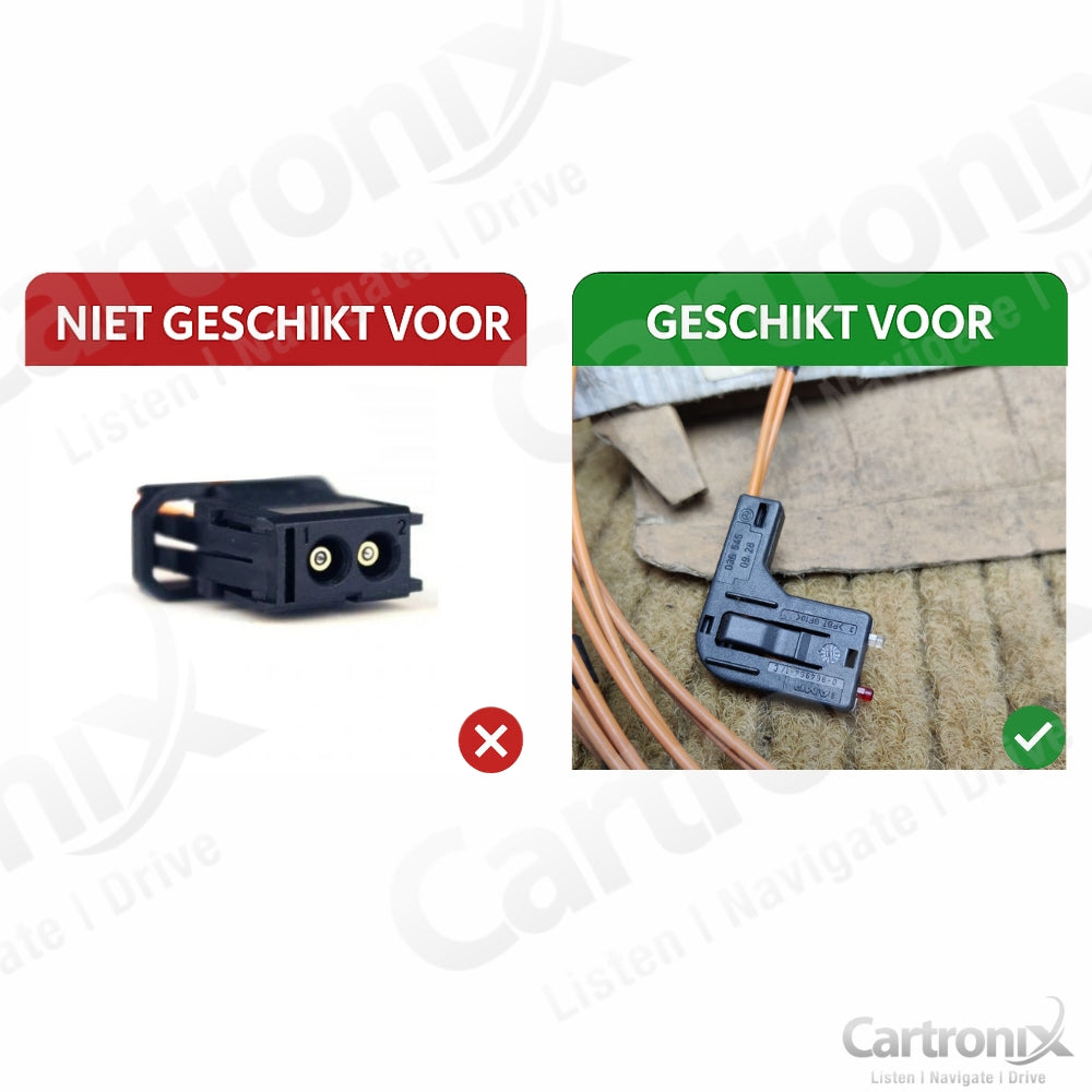 Lichtwellenleiter-Decoder | Mercedes E/CLS/S/SL/SLK/CL | 2000 bis 2004