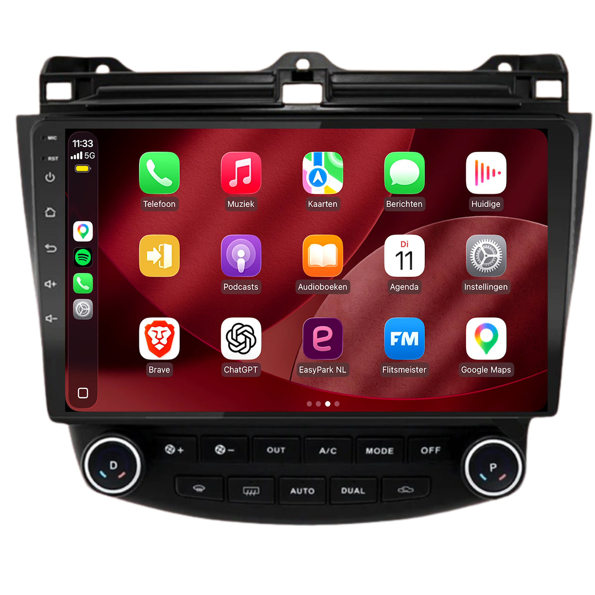 Autoradio CarPlay & Android Auto pour Honda Accord | 2003 à 2008 | 9 pouces | Android 15 | CTX-7168