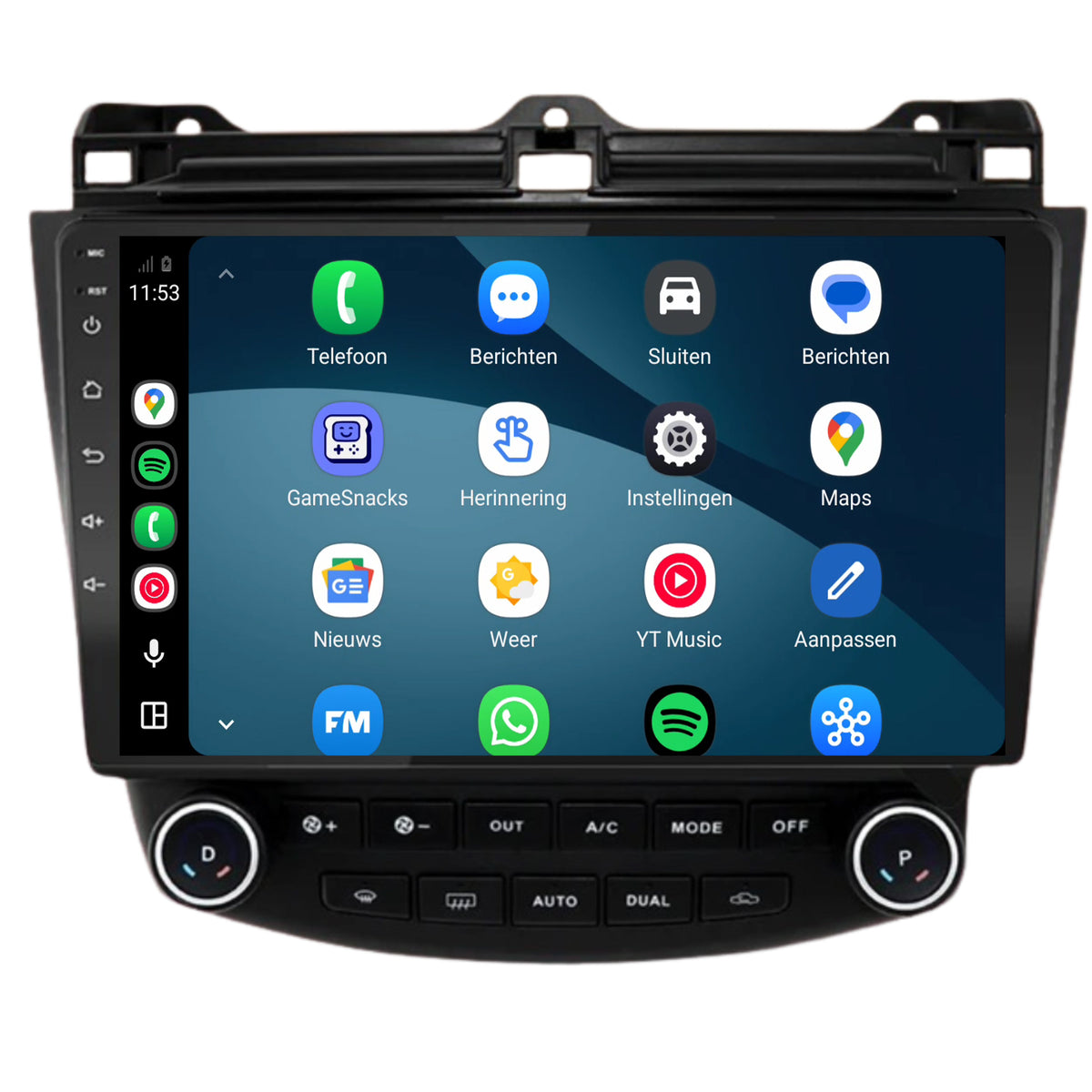 Autoradio CarPlay & Android Auto pour Honda Accord | 2003 à 2008 | 9 pouces | Android 15 | CTX-7168