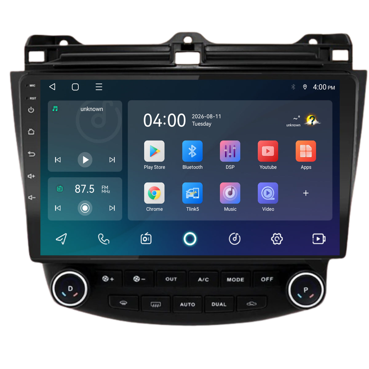 Autoradio CarPlay & Android Auto pour Honda Accord | 2003 à 2008 | 9 pouces | Android 15 | CTX-7168
