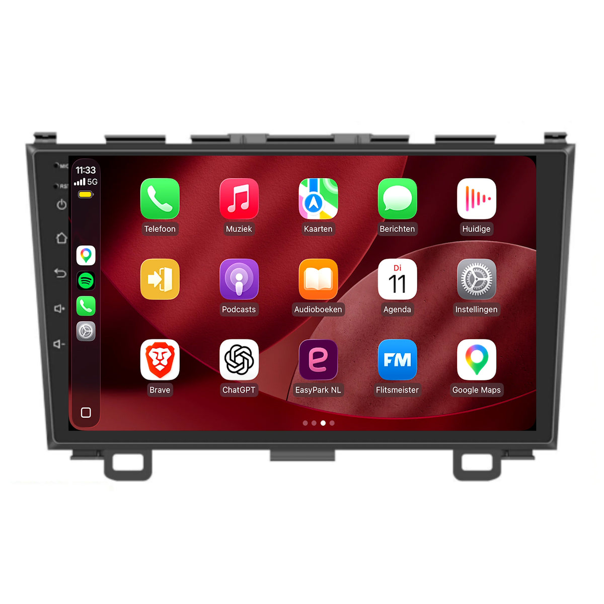 Autoradio CarPlay & Android Auto pour Honda CR-V | 2007 à 2012 | 9 pouces | Android 15 | CTX-7100